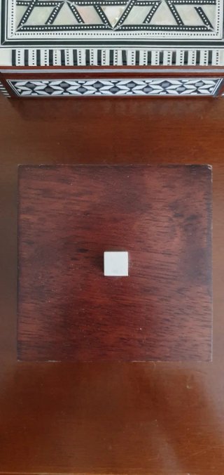 Cajas decorativas de madera (2 unidades)