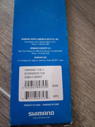 Cadena Shimano CN-HG53 9s con eslabones rapidos