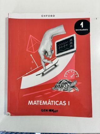 Libro Matemáticas I Geniox oxford ,1 Bachillerato