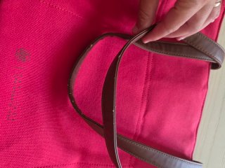 Borsa porta PC HP rossa e marrone