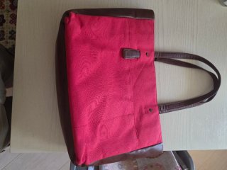 Borsa porta PC HP rossa e marrone