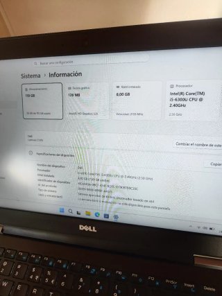 Ordenador portátil Dell I5