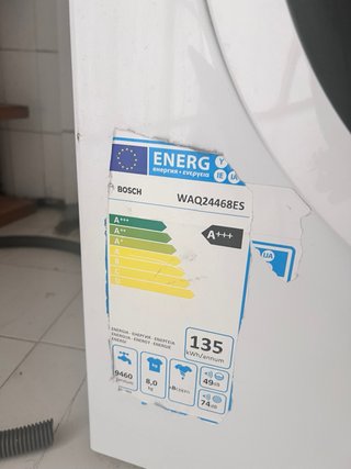 Lavadora Bosch Serie 6 8kg 1200rpm