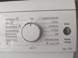 Lavadora Bosch Serie 6 8kg 1200rpm