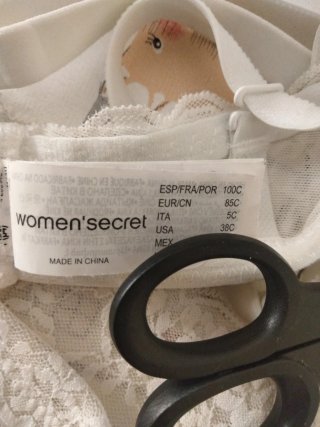 2 Sujetadores Women Secret Talla 100Cy 105 c