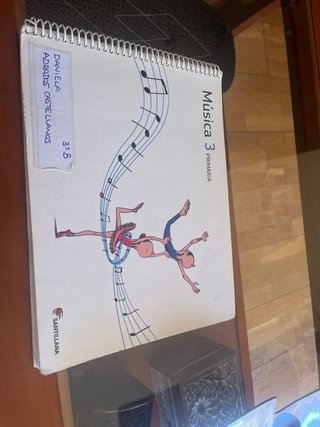 Libro Música 3 Primaria Santillana