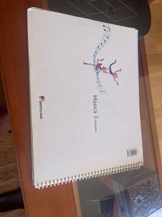 Libro Música 3 Primaria Santillana