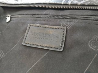 Bolso Bosanova Negro y Plateado