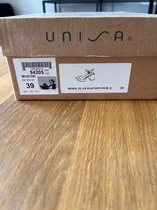 Sandalias Unisa Nenes Mostaza Talla 39