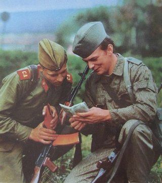 Pantalones de combate ejército Alemania Oriental