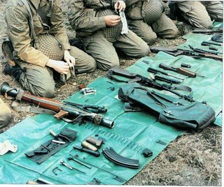 Pantalones de combate ejército Alemania Oriental