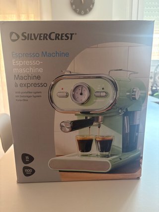 Cafetera Espresso Silvercrest Vintage
