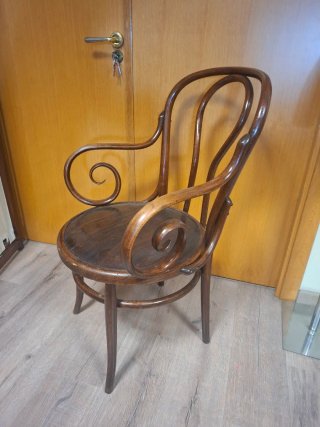 Par de sillas Thonet madera