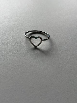 6 Anillos Plateados Ajustables