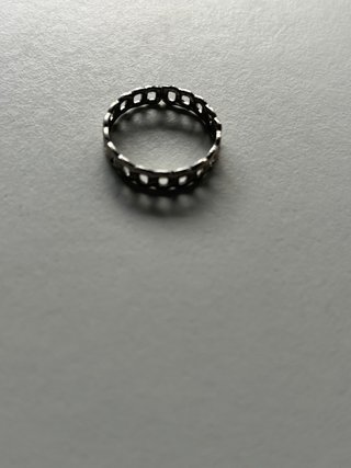6 Anillos Plateados Ajustables