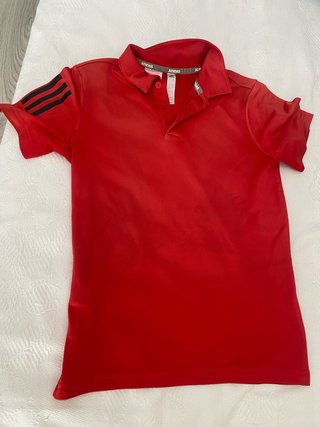 Polo Adidas Niño Rojo talla 11/12 años