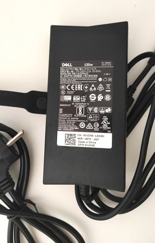 Alimentatore originale DELL 130W per laptop NUOVO