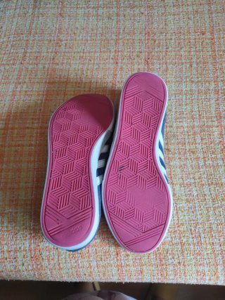 Zapatillas Adidas Azul y Rosa