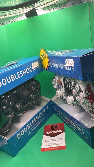 Mandos PS4 Doble Shock 4 Nuevos