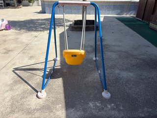 Columpio infantil para jardín