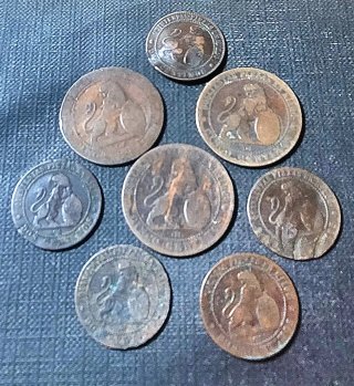 Monedas España 1870