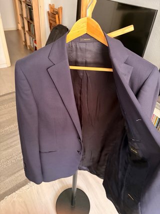 Traje Massimo Dutti Azul Marino T.50