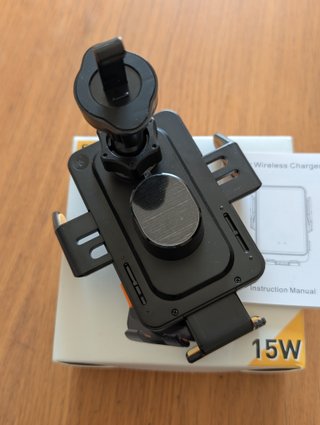 ESSAGER soporte móvil cargador inalámbrico coche