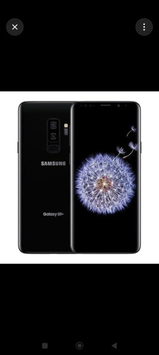 Samsung Galaxy S9+ Negro
