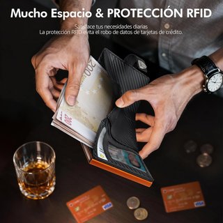 Cartera Ultrafina RFID Protect TENBST