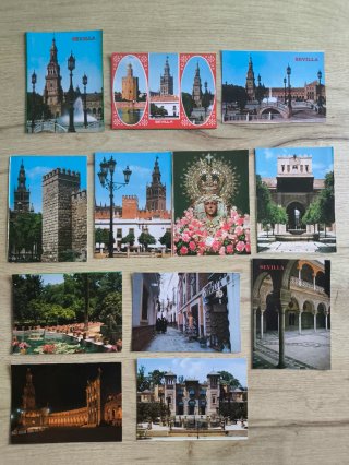 Lote Postales Antiguas SIN CIRCULAR