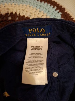 Gorra Polo Ralph Lauren Talla 2-4 Azul