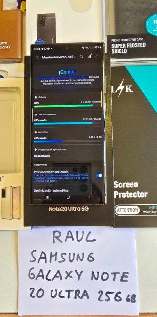 Samsung Galaxy Note 20 Ultra 5G 256GB NUEVO