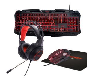 Kit Gaming Fenix byPrixton: Teclado, Ratón y Auric