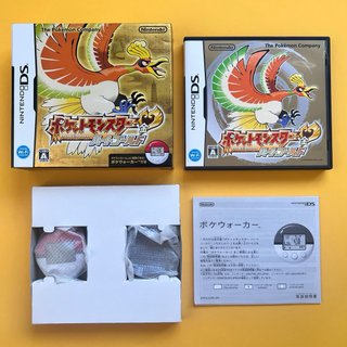 Pokémon HeartGold + Pokewalker nintendo ds jap