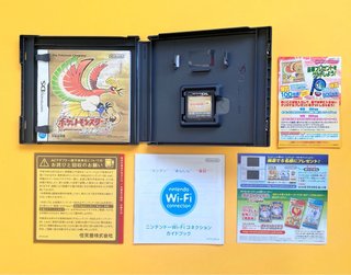 Pokémon HeartGold + Pokewalker nintendo ds jap