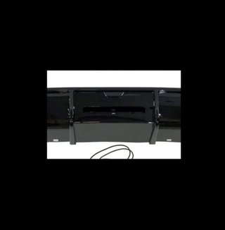 Difusor trasero Volkswagen Golf 7 look TCR Negro B