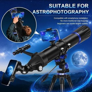 Telescopio refractor 90 mm apertura 800 mm NUEVO
