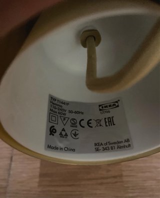 Lámpara de techo Ikea