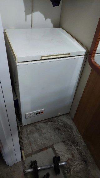 Congelador blanco