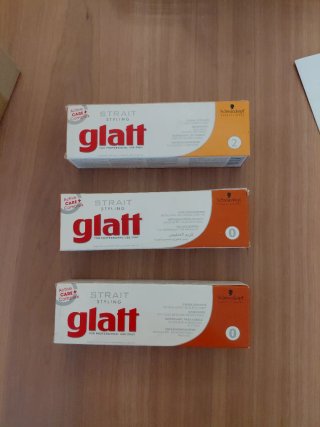 Glatt Strait Styling Schwarzkopf 3 uds
