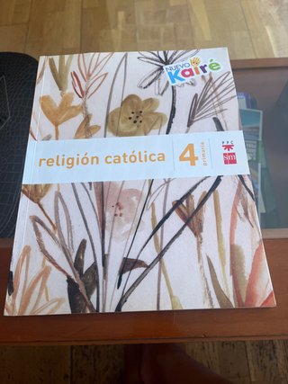 Libro de Religión Católica de 4.º de Primaria, edi
