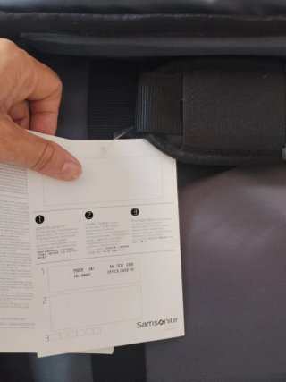 Maletín Samsonite Negro