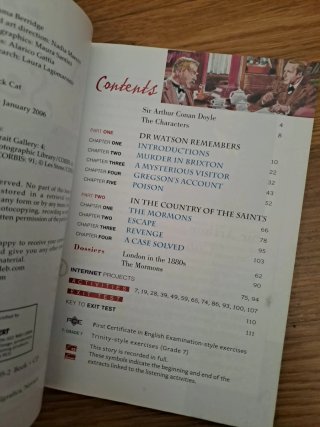 A Study in Scarlet (B2.1) + Audio CD - Black Cat