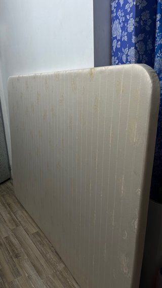 Base de cama 1.34m beige