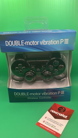 Mando Compatible PS3 Doble Vibración PIII