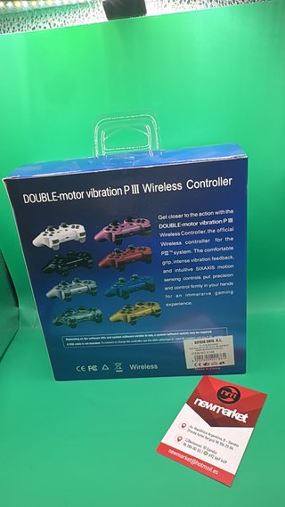 Mando Compatible PS3 Doble Vibración PIII