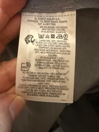 Pantalón de traje Dustin Talla 52