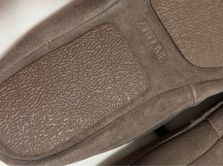 Mocasines piel y borreguito Zara Home