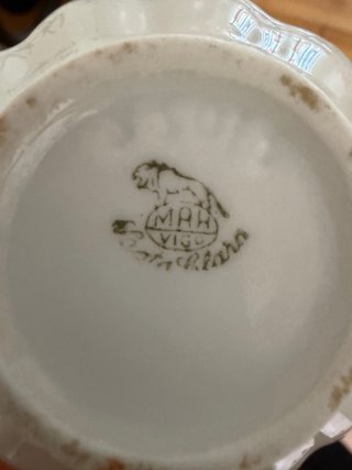 Vajilla juego de Porcelana. Antigüo