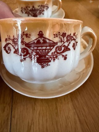 Vajilla juego de Porcelana. Antigüo